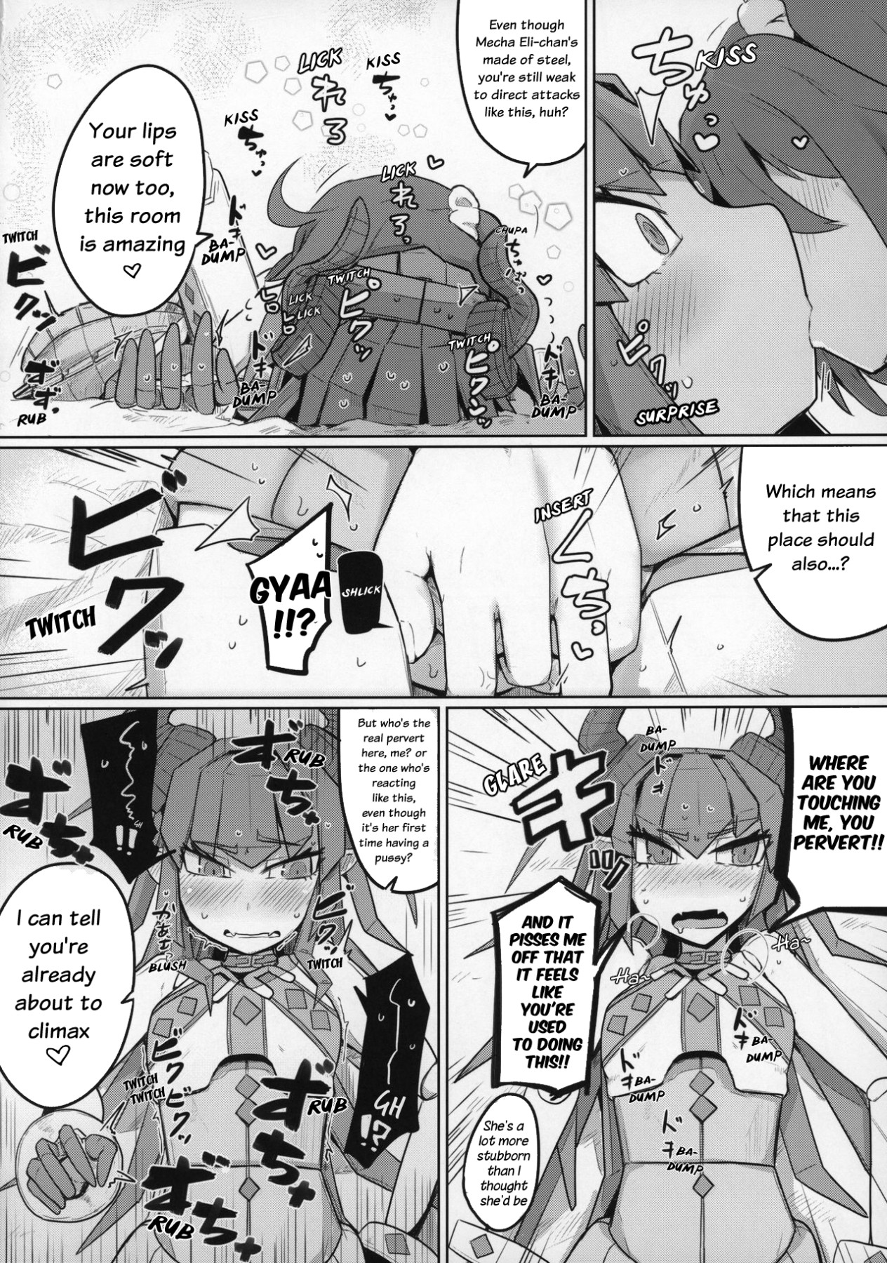 Hentai Manga Comic-Lovestruck Mecha Eli-chan and Her Cross-dressing Master-Read-11